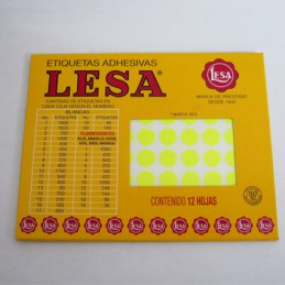 ETIQUETA CHICA FLOURES LESA...