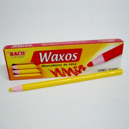 MARCADOR DE CERA BACO...