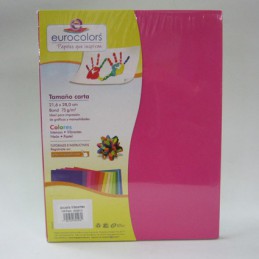 PAPEL CARTA ROSA BRILLANTE...