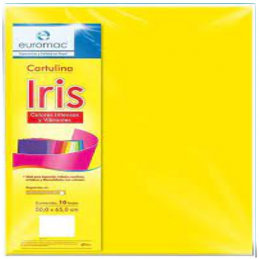 CARTULINA IRIS MATE...