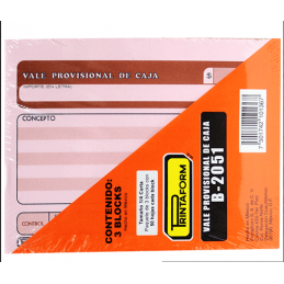 FORMATO VALE PROVICIONAL DE...