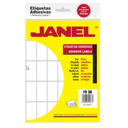 ETIQUETA BLANCA 19X38MM 630...