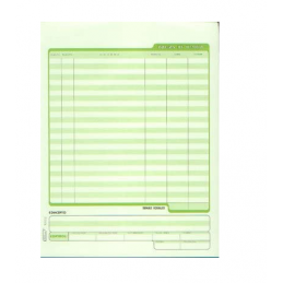 POLIZA DE DIARIO CARTA 50H...