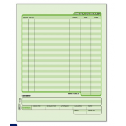 POLIZA DE DIARIO CARTA 50H...