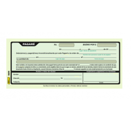 PAGARE 9 X 21.5 50HOJAS...