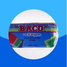 PLASTILINA MARQUETA BACO...