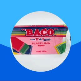 PLASTILINA MARQUETA BACO...