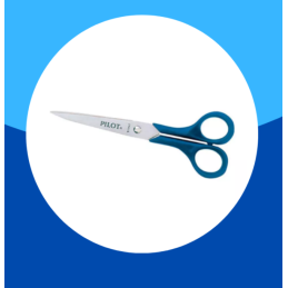 TIJERA 6" PILOT ACERO MANGO...