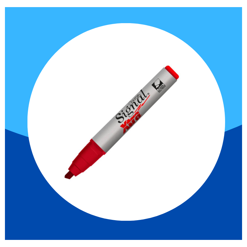 Pilot Marcador Permanente Sca-f Recargable Rojo -12u