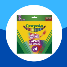 COLORES CRAYOLA DE MADERA...