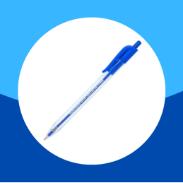 BOLIGRAFO MEDIANO AZUL RT...