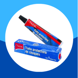 TINTA PARA CHEQUES AZOR...