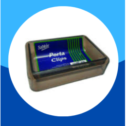 PORTACLIPS SABLON 10X7X2.5...
