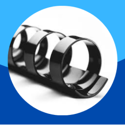 ESPIRAL PLASTICO GBC NEGRO...