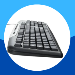 TECLADO MULTIMEDIA USB...