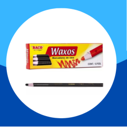MARCADOR DE CERA BACO WAXOS...
