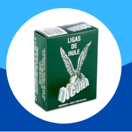 CAJA DE LIGAS 100GRS No 18...