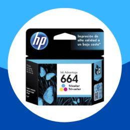 CARTUCHO DE TINTA HP 664...