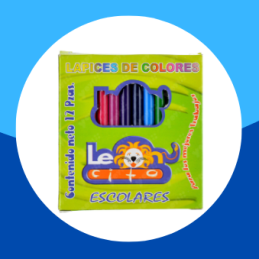 COLORES DE MADERA LEONCITO...